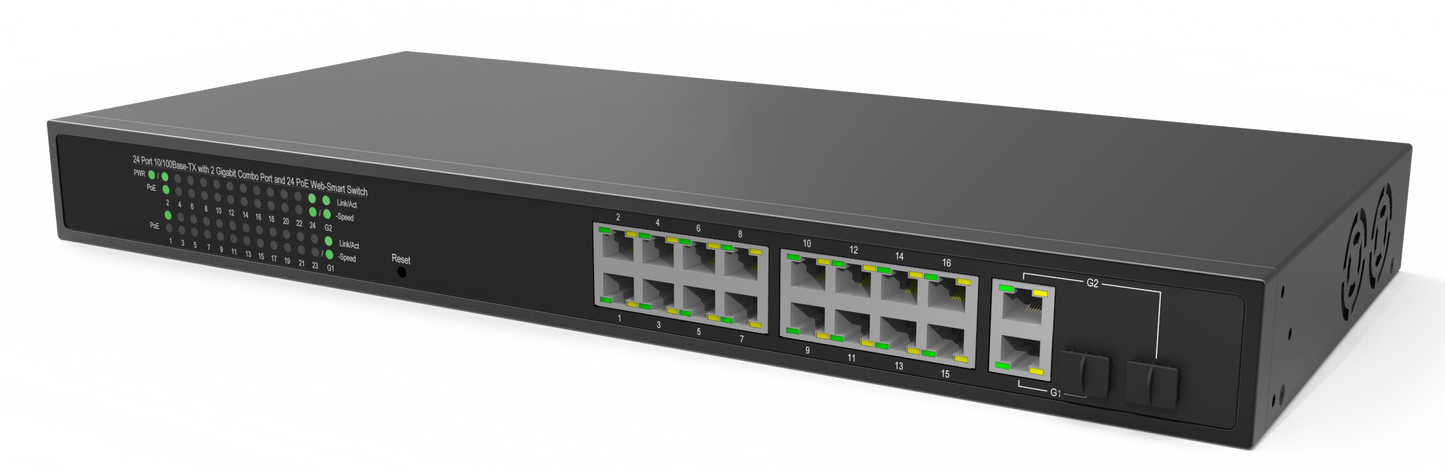 Hanwha Vision SKY-SW18m-001Network Switch SW18m