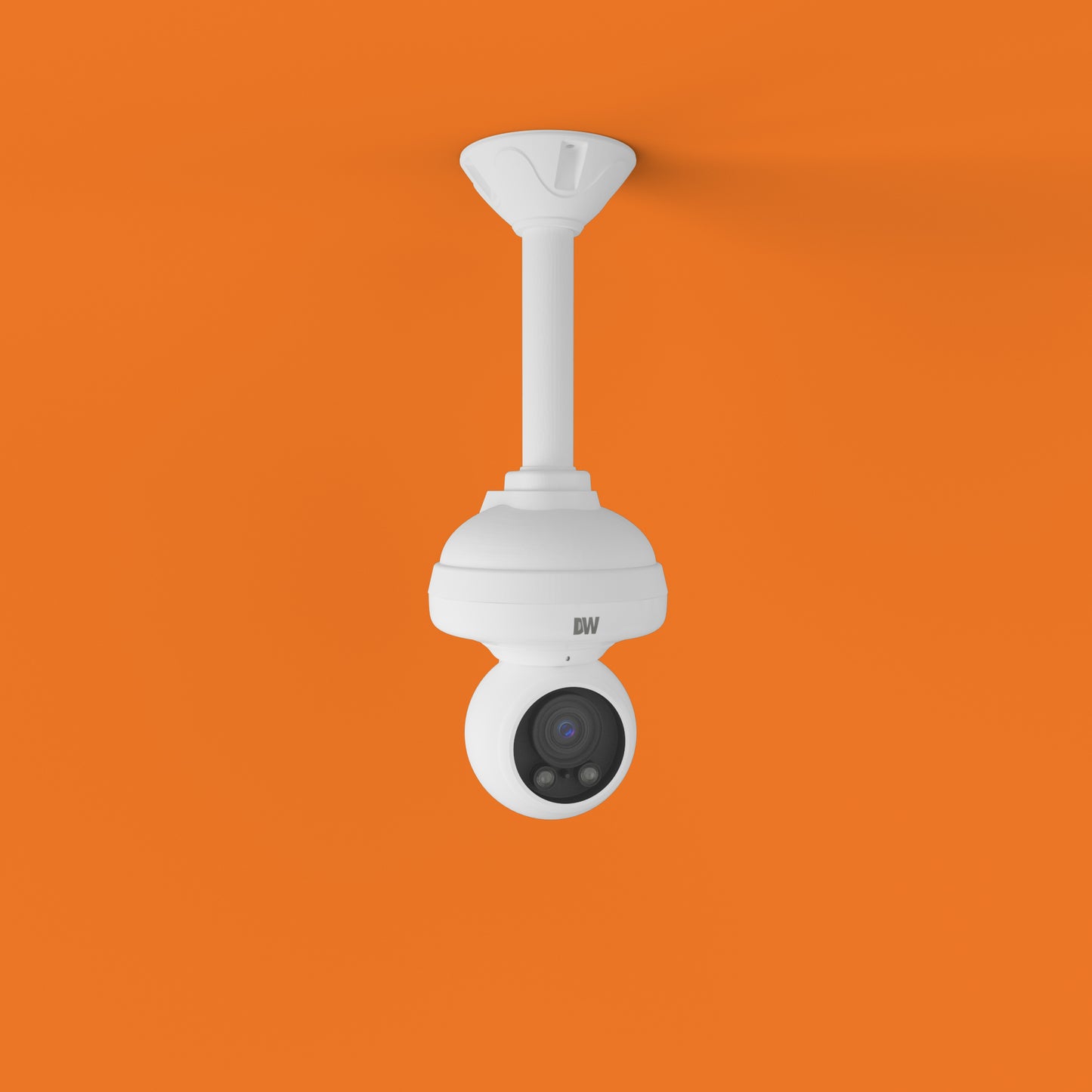 Digital Watchdog DWC-MPVA5WiAT MEGApix 5MP vandal ball turret IP camera with a vari-focal lens and IR