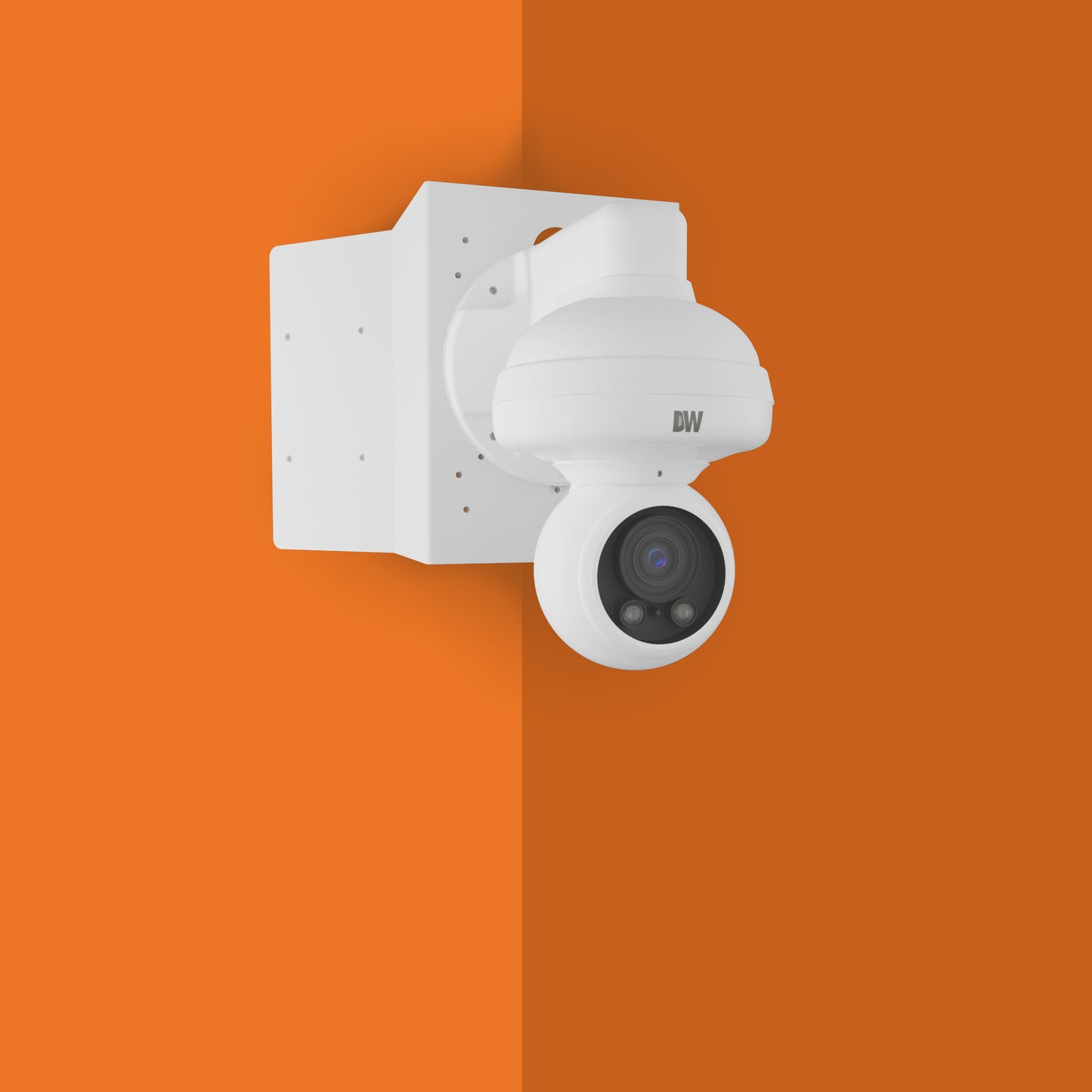 Digital Watchdog DWC-MPVA5WiAT MEGApix 5MP vandal ball turret IP camera with a vari-focal lens and IR