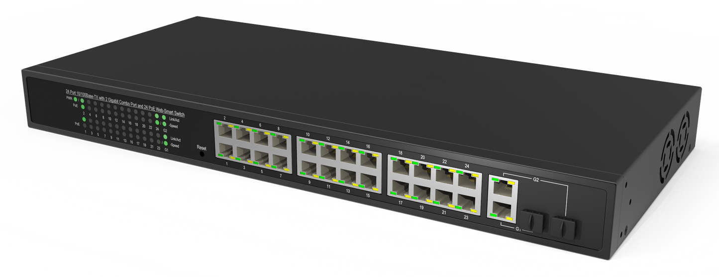 Hanwha Vision SKY-SW26m-001Network Switch SW26m
