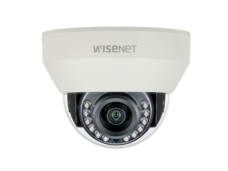 Hanwha Vision HCD-7020RA4MP Wisenet HD+ Indoor Dome Camera