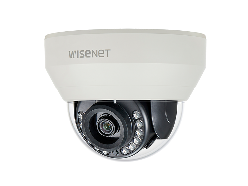 Hanwha Vision HCD-7020RA4MP Wisenet HD+ Indoor Dome Camera