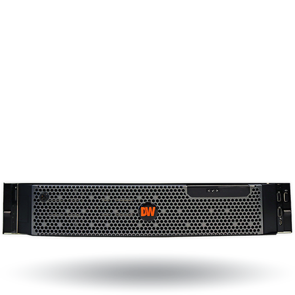 Digital Watchdog DW-BJAiAR2PA2 Blackjack Ai 2U rackmount video analytics appliance with dual processor and dual A2000 NVIDIA cards