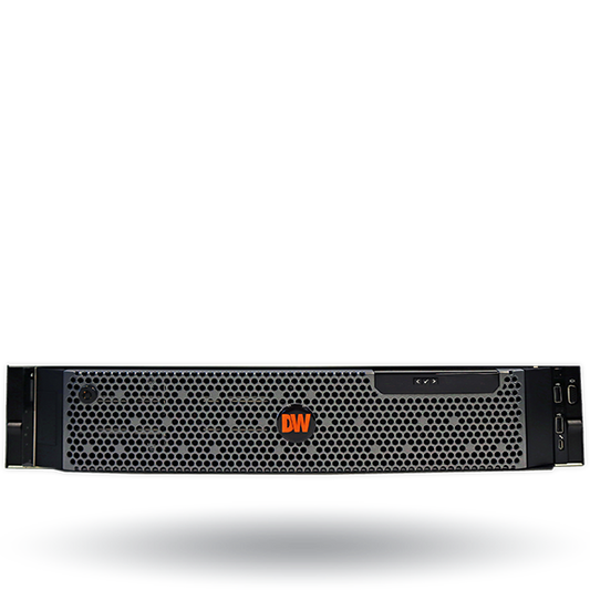 Digital Watchdog DW-BJAiAR2PA2 Blackjack Ai 2U rackmount video analytics appliance with dual processor and dual A2000 NVIDIA cards