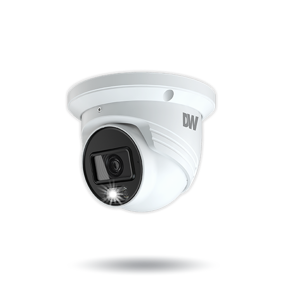 Digital Watchdog DWC-MT95WW28TW  MEGApix 5MP turret IP camera with fixed lens and white light LEDs