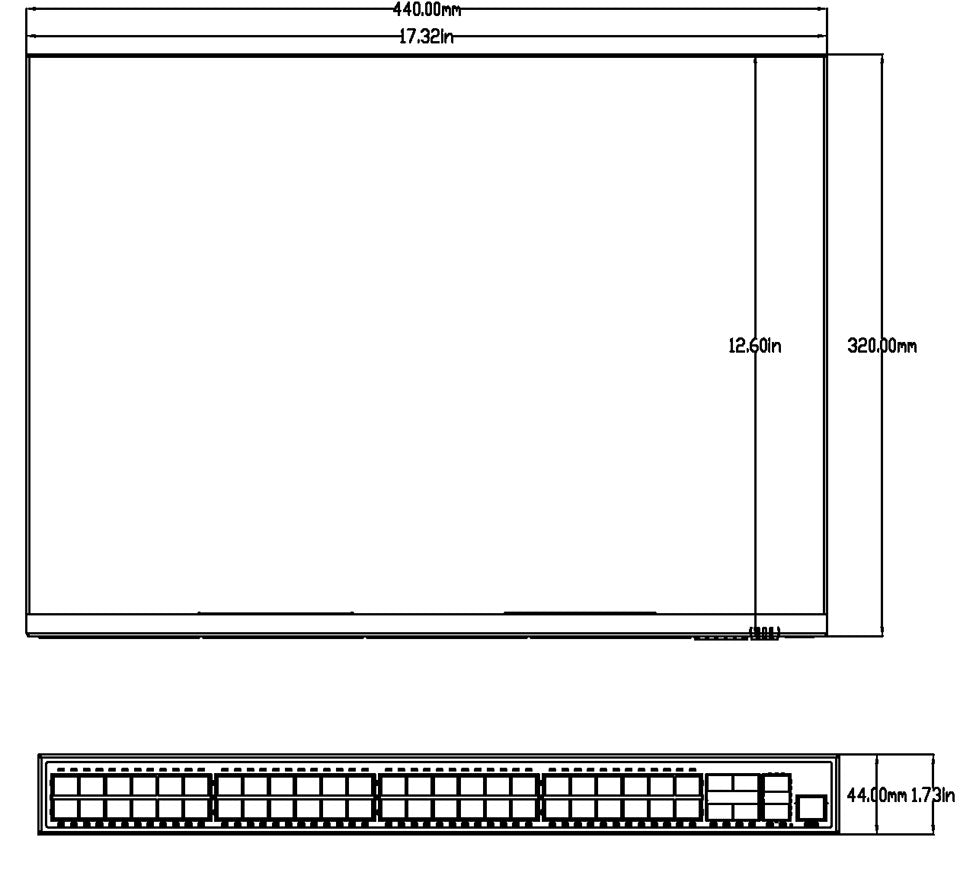 Geovision GV-APOE4813 48-Port Gigabit Web Management PoE Switch