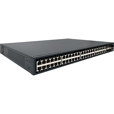 Geovision GV-APOE4813 48-Port Gigabit Web Management PoE Switch