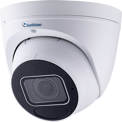 Geovision GV-EBD4813 AI 4MP H.265 5x Zoom Super Low Lux WDR Pro IR Eyeball Dome IP Camera