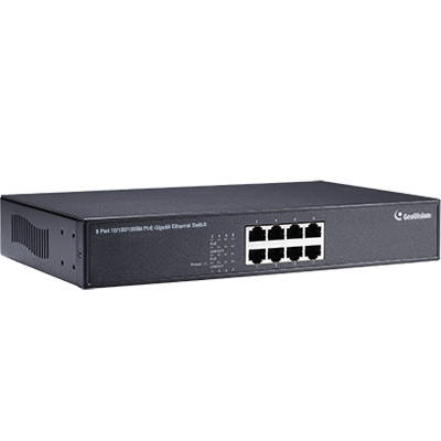 Geovision GV-POE0810 8-Port Gigabit 802.3at PoE Switch