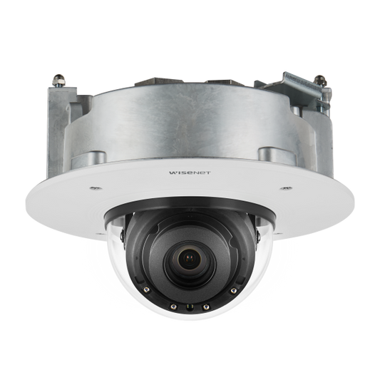 Hanwha Vision PND-A9081RF4K IR Indoor Flush Mount Dome AI Camera
