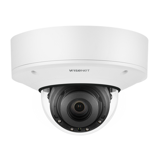 Hanwha Vision PNV-A9081R4K IR Outdoor Vandal Dome AI Camera