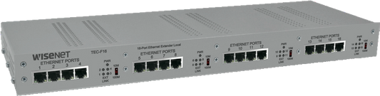 Hanwha Vision TEC-F1616 Channels over COAX